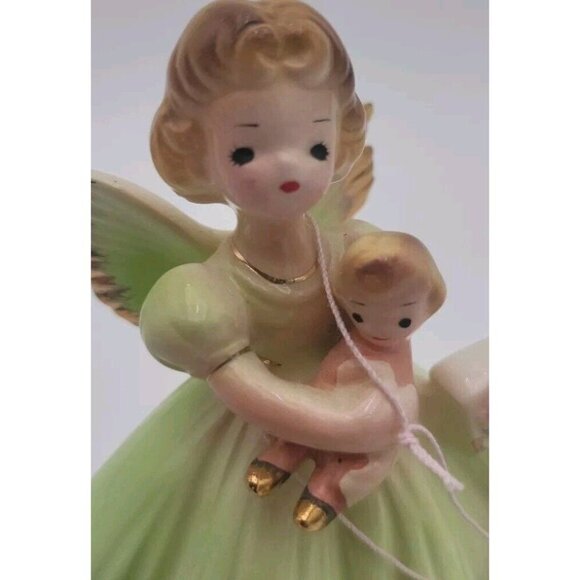 Josef Originals 7 Years Birthday Girl Angel Doll Green Dress Tag And Stickers - Picture 8 of 16